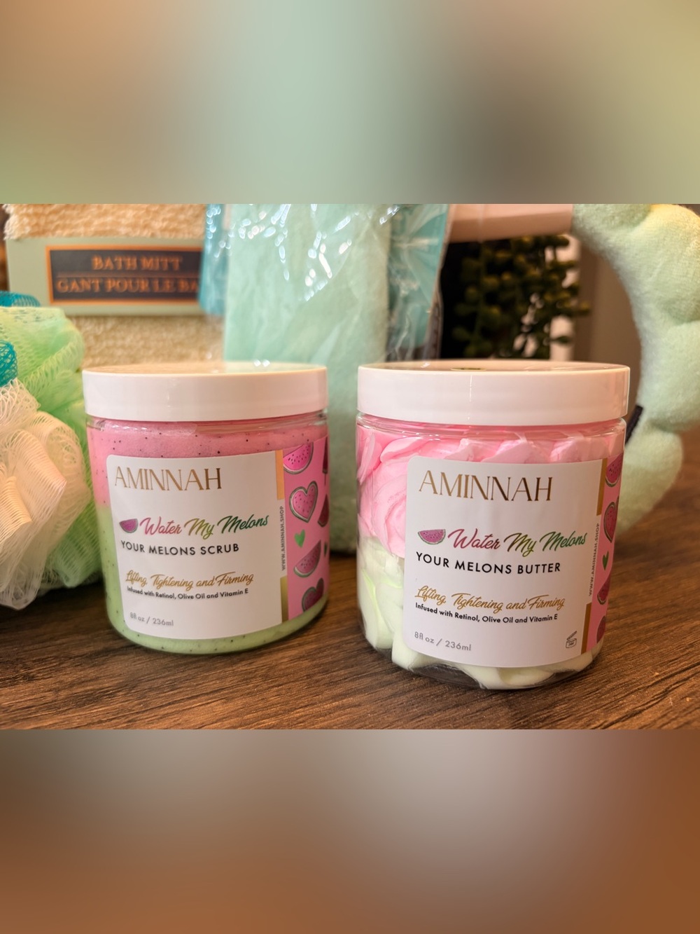 Whip My Melon Bath Butter & Scrub - 6 pcs Bundle - Picture 3 of 8
